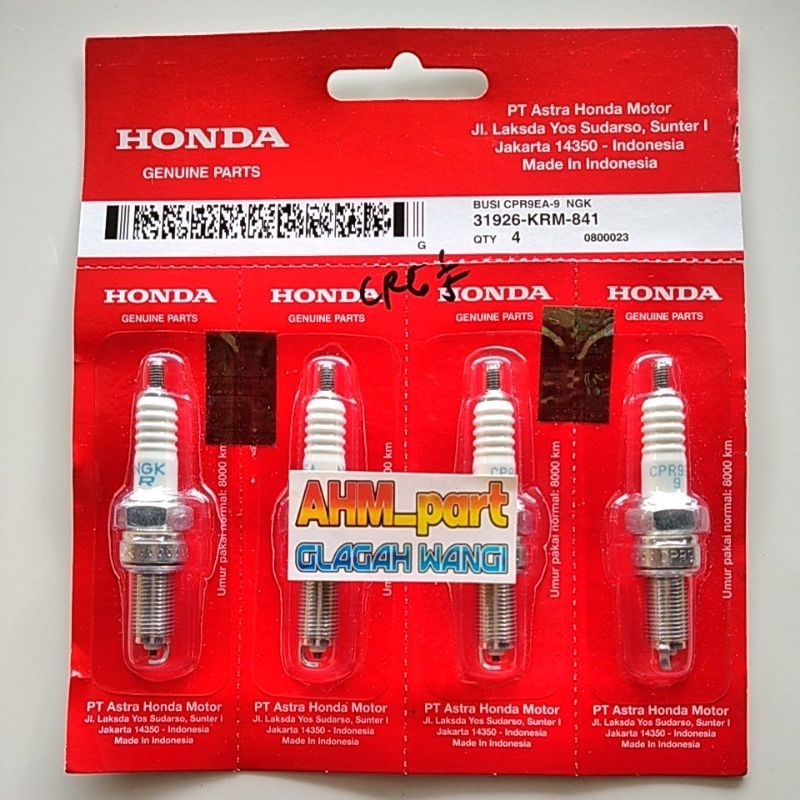 Busi injeksi 31926-KRM-841 ori HONDA AHM