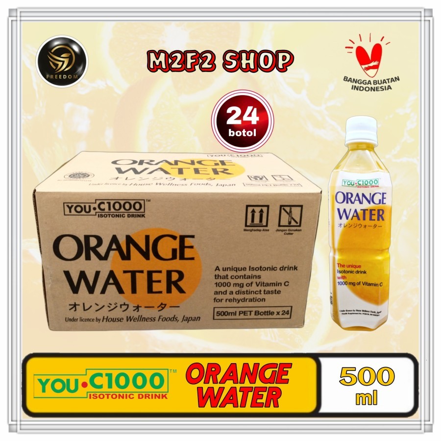 

Minuman Isotonik YOU C1000 Orange Water - 500 ml (Kemasan Karton)