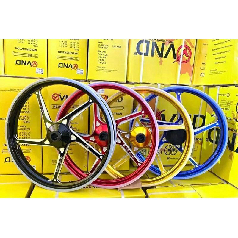 Velg VND jupiter z AK55 KZR VROSSI 160/160-17 palang 5 jupiter z jupiter mx old f1zr vnd