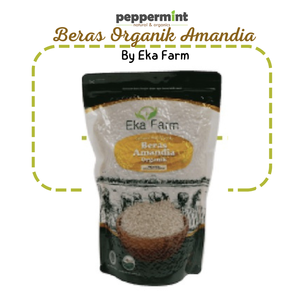 

Eka Farm Organic White Rice Amandia / Eka Farm Beras Diabetes (1 kg)