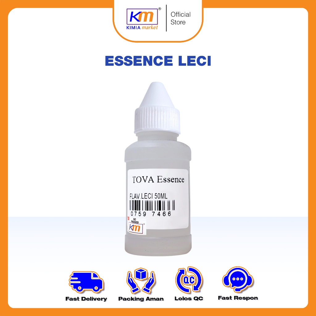 

Essence Makanan/Minuman TOVA flavor Leci 50ML/ Perisa Makanan / Penambah Aroma Cair / Perisa Cair Lychee / Essen Leci Makanan/Minuman