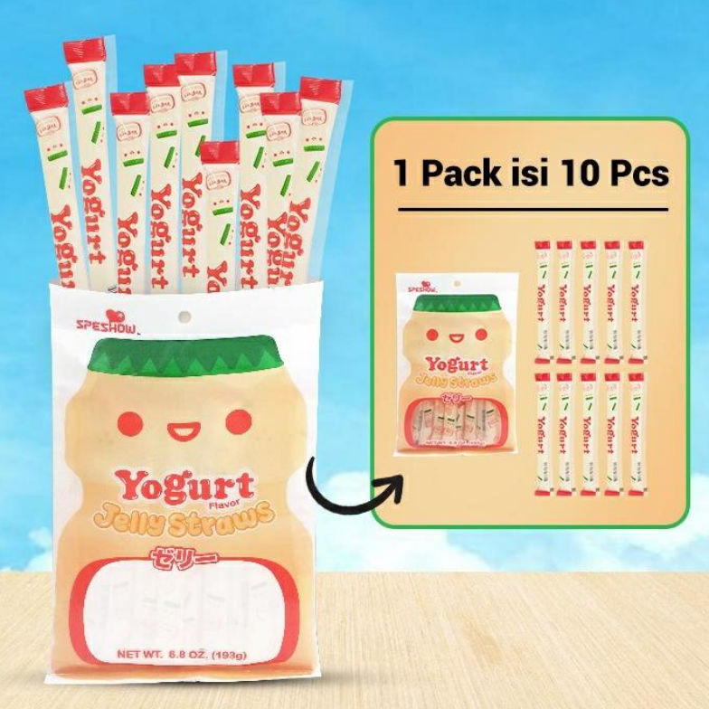 

JRTWK [isi 10 Pcs] Speshow Jelly Yogurt - Jeli Rasa Yakult Ala Korea 70gb0