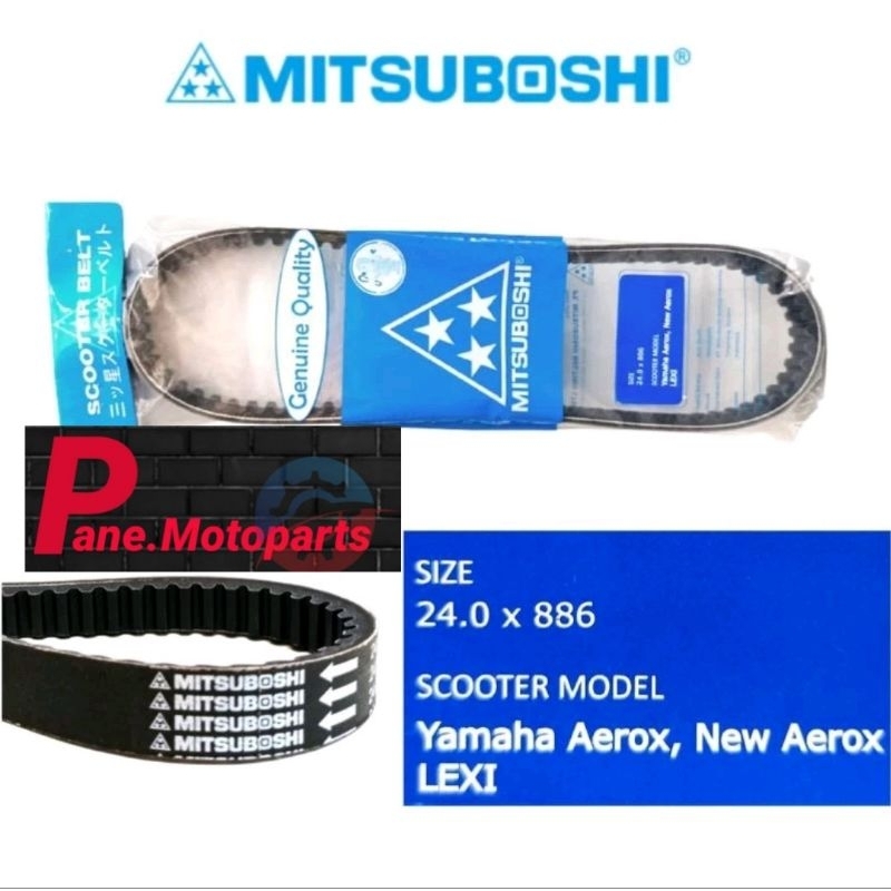 VANBEL V-BELT VANBELT V BELT MITSUBOSHI AEROX 155 LEXI 125 BEST QUALITY