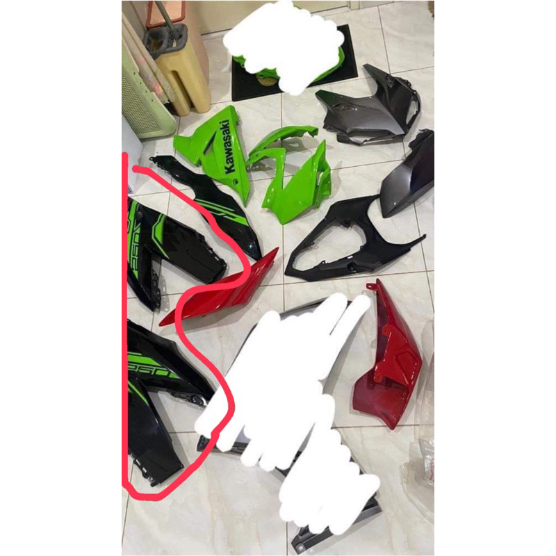 fairing ninja 250 mono sl