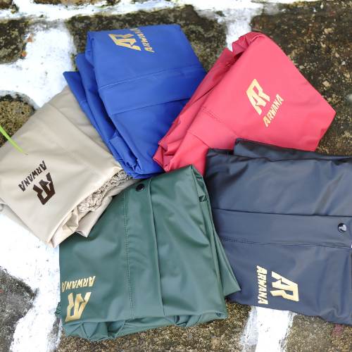 Jas hujan mantol mantel jaket hujan Arwana Bahan Karet PVC tebal kuat elastis tidak mudah sobek anti