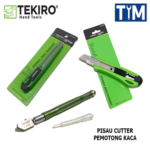 TEKIRO Pisau Cutter / Pemotong Kaca / Glass Cutter