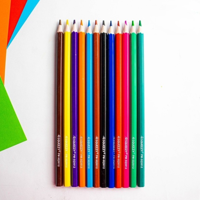 

Pensil Warna 12 Warna TABUNG Serutan TUBE Fancy/Color Pencil SQPW3012-12/Pensil Warna 12 Panjang TABUNG RAUTAN Motif Karakter FANCY SQUEEZY SQ8028-12