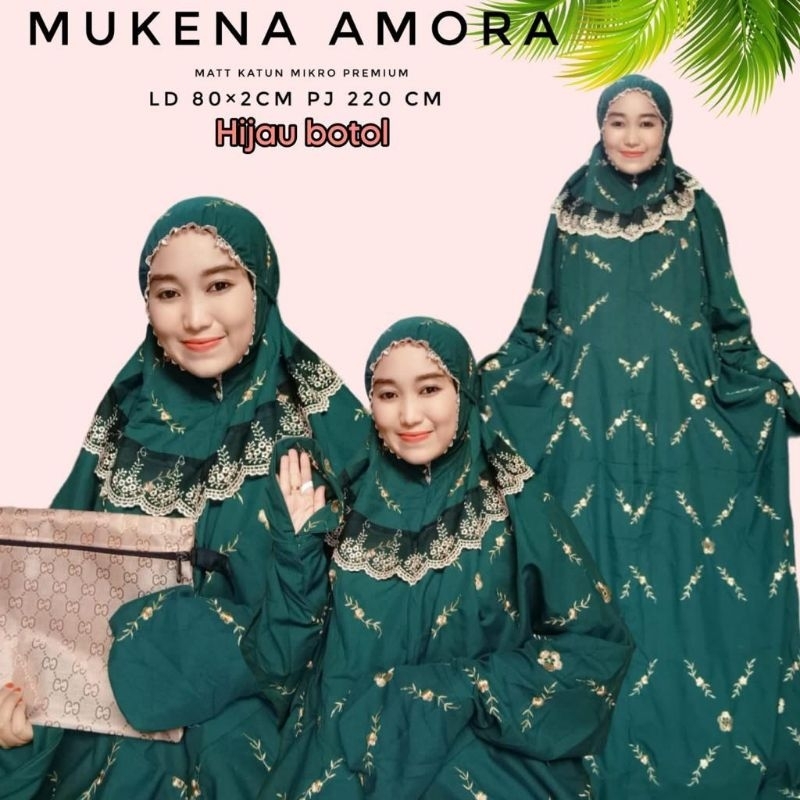 Mukenah Amora + Free Tas