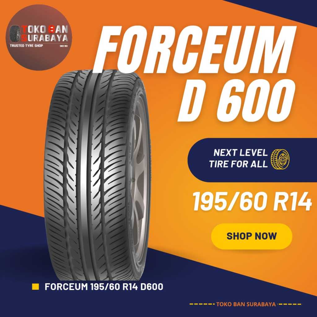 Ban Forceum 195/60 R14 195/60R14 19560R14 19560 R14 195/60/14 R14 R 14 D600 D 600