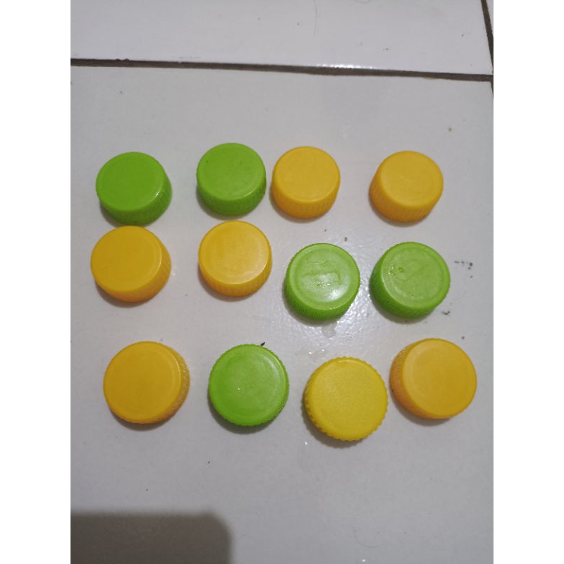 tutup botol bekas prakarya sekolah , tutup botol agua bekas