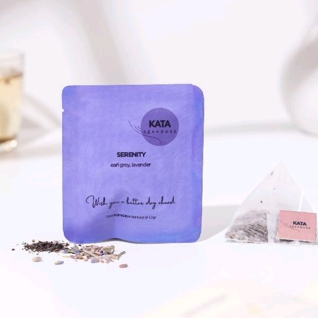 

KATA Tea - Earl Grey, Lavender - Artisan tea | tea blend | tea Sachet | Serenity | teabag