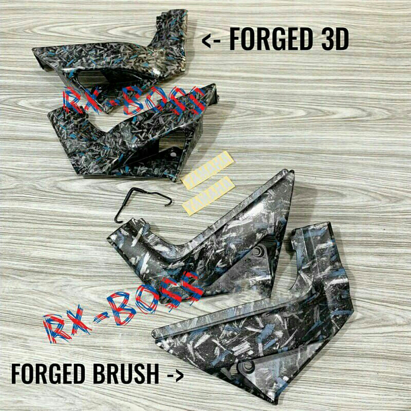 Airscoop mata kucing RX king RX K RX king carbon forged brush & carbon forged 3D