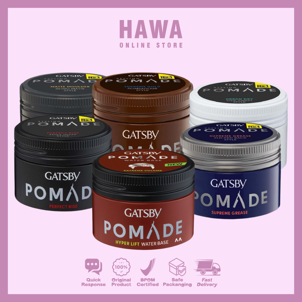 GATSBY STYLING POMADE - MINYAK RAMBUT PRIA