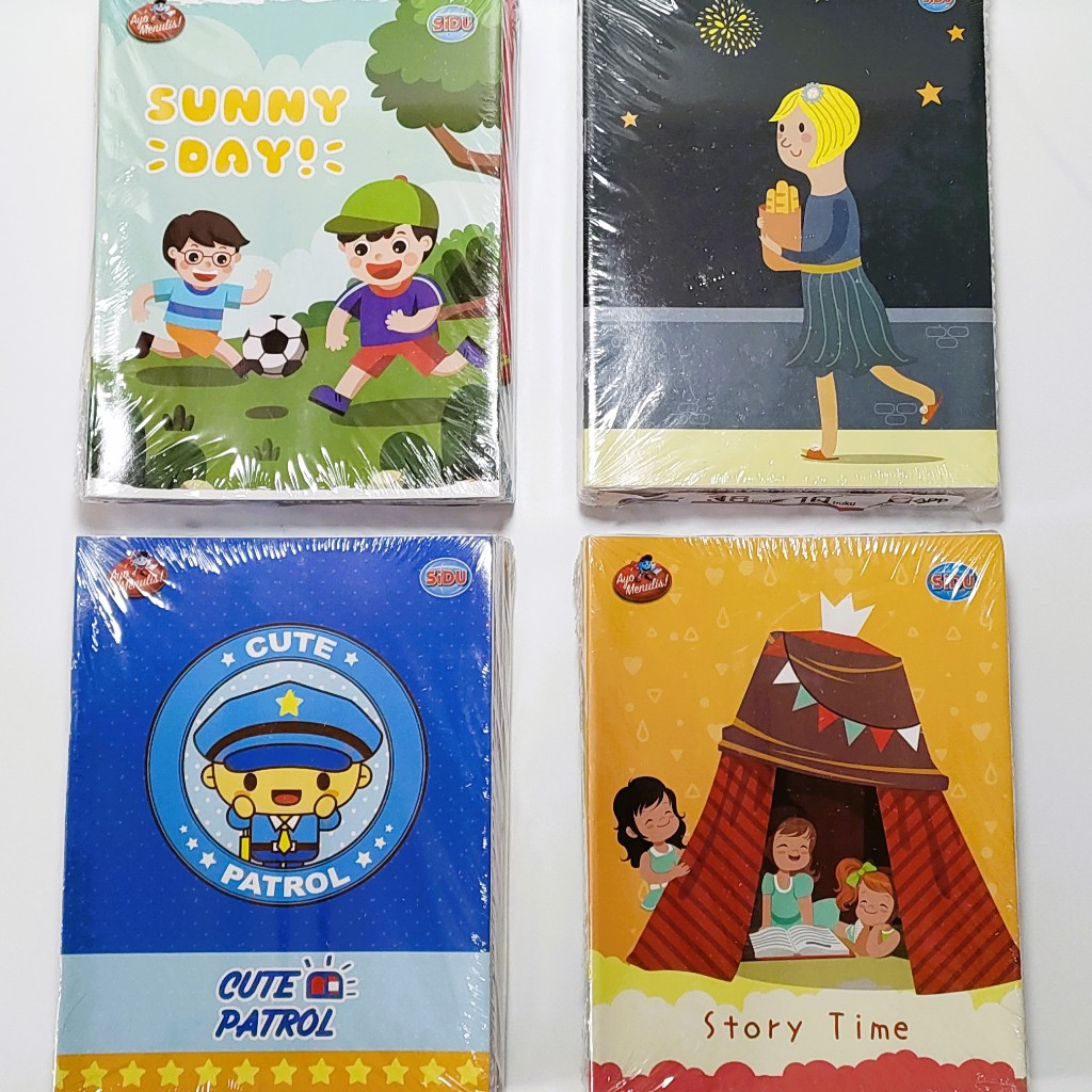 

Buku Tulis SDU EB 38 21 x 16 cm 38 lembar 1 pack Sidu