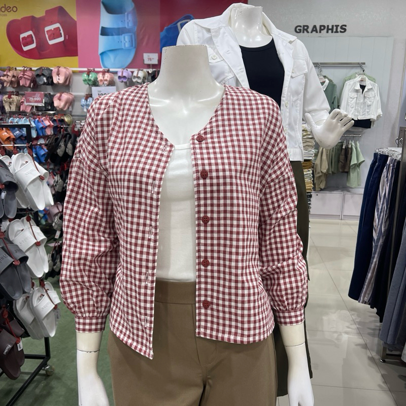 GRAPHIS - SALE Kemeja Outer Wanita (S-XL)