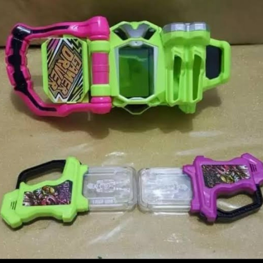 Mainan Edukasi sabuk dx gamer driver henshin belt 20th kamen rider DX gamer