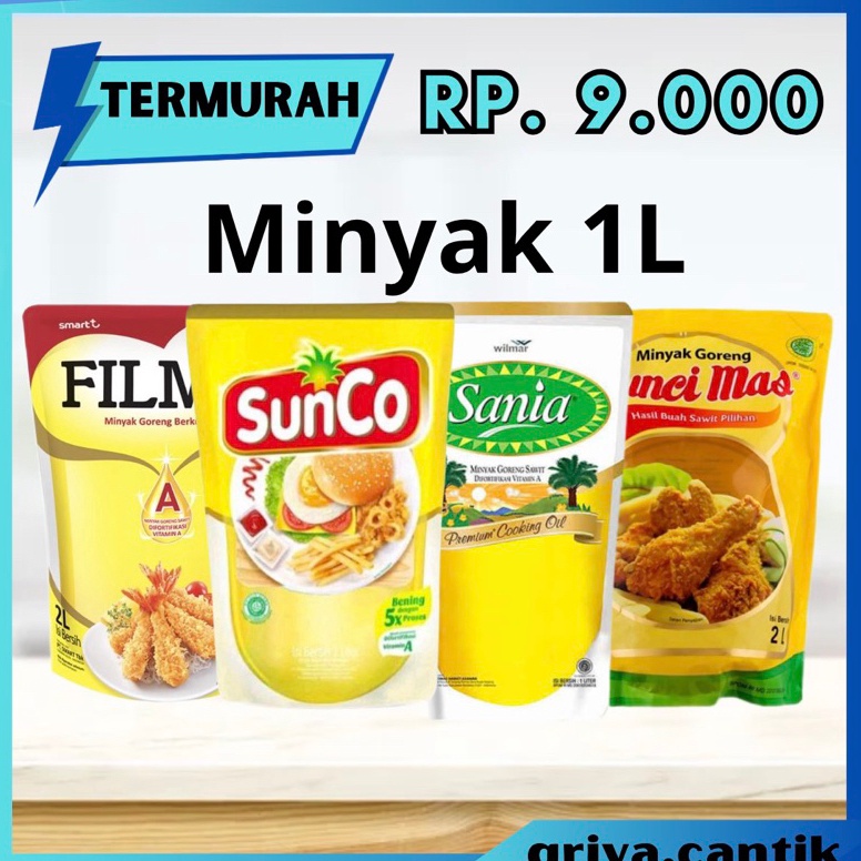 

[♠F48(] Minyak Goreng 1L Diskon