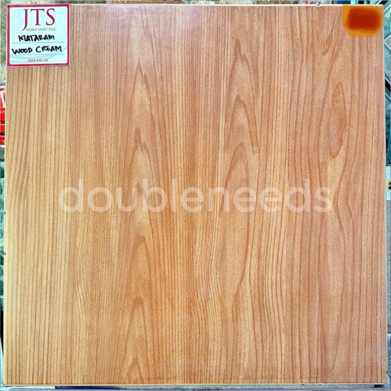 KERAMIK LANTAI MATARAM 40x40 / KERAMIK LANTAI MOTIF KAYU / KERAMIK LANTAI JTS 40x40