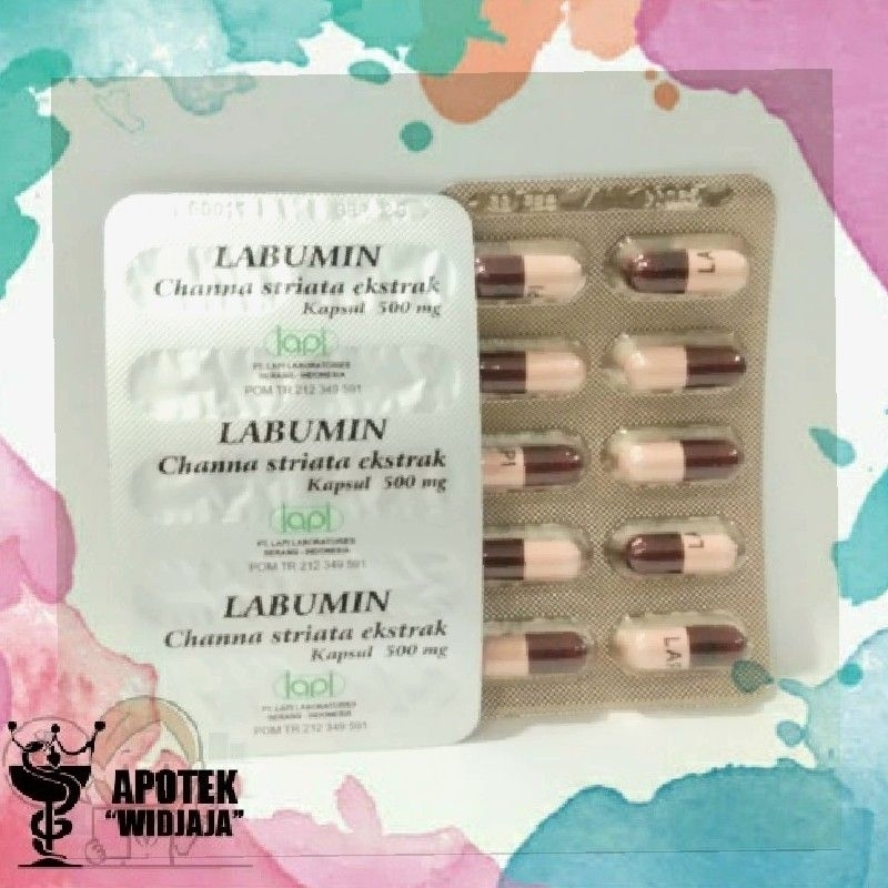 labumin 10 kapsul 10's / strip