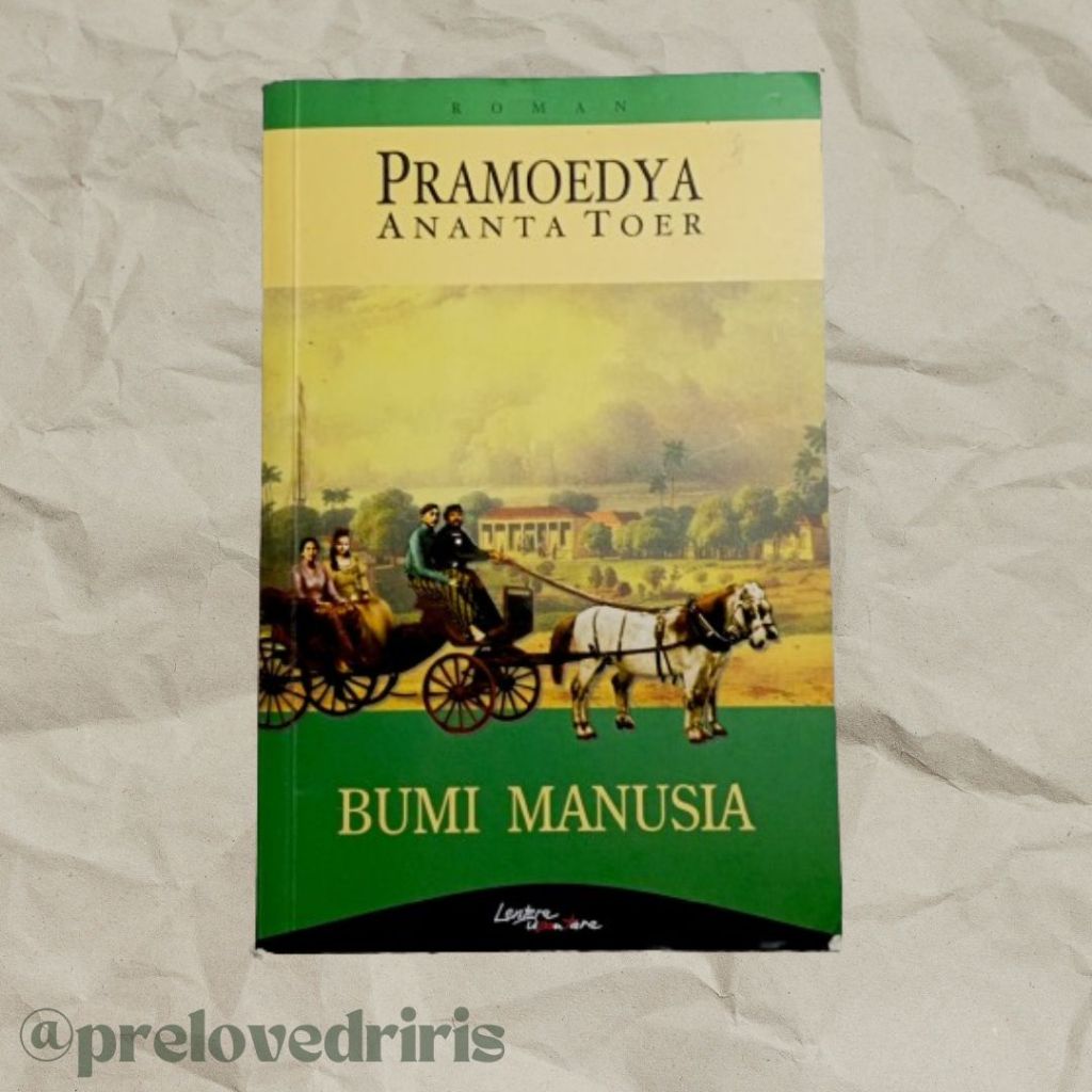 Buku bekas - Pramoedya Ananta Toer "Bumi Manusia"