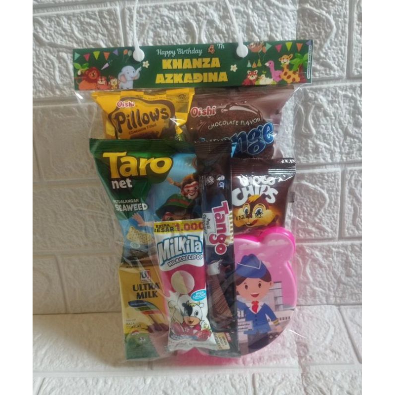 

Snack ulangtahun anak// Hampers ulangtahun anak // souvenir ulangtahun anak // paket ulangtahun anak