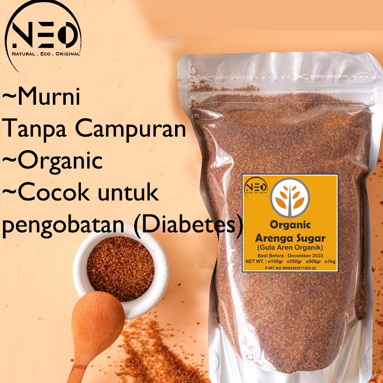 

[§Y69➤] Gula Aren Organik 1kg / Gula Semut / Arenga Sugar Organic GRADE A EXPORT QUALITY/ Tanpa Campuran Gula Tebu/ Gula Aren 1kg [32]