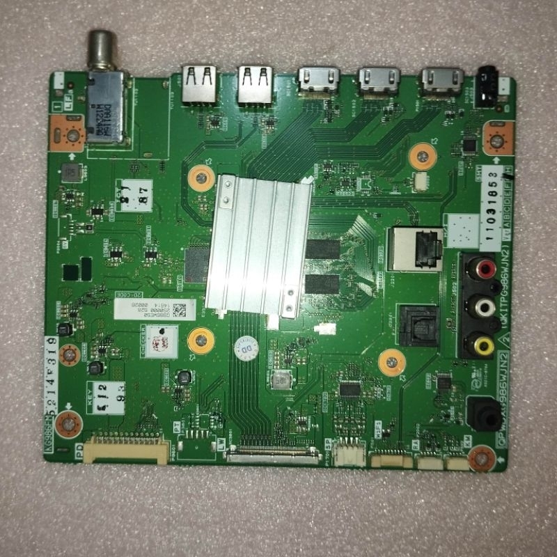 mainboard tv led sharp 4T C50BK1X