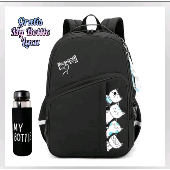 ZOCA  ( COD ) TAS TERBARU DAN TERLARIS 2024 /TAS RANSEL KOREAN STYLE QUALITAS PREMIUM /TAS RANSEL AN