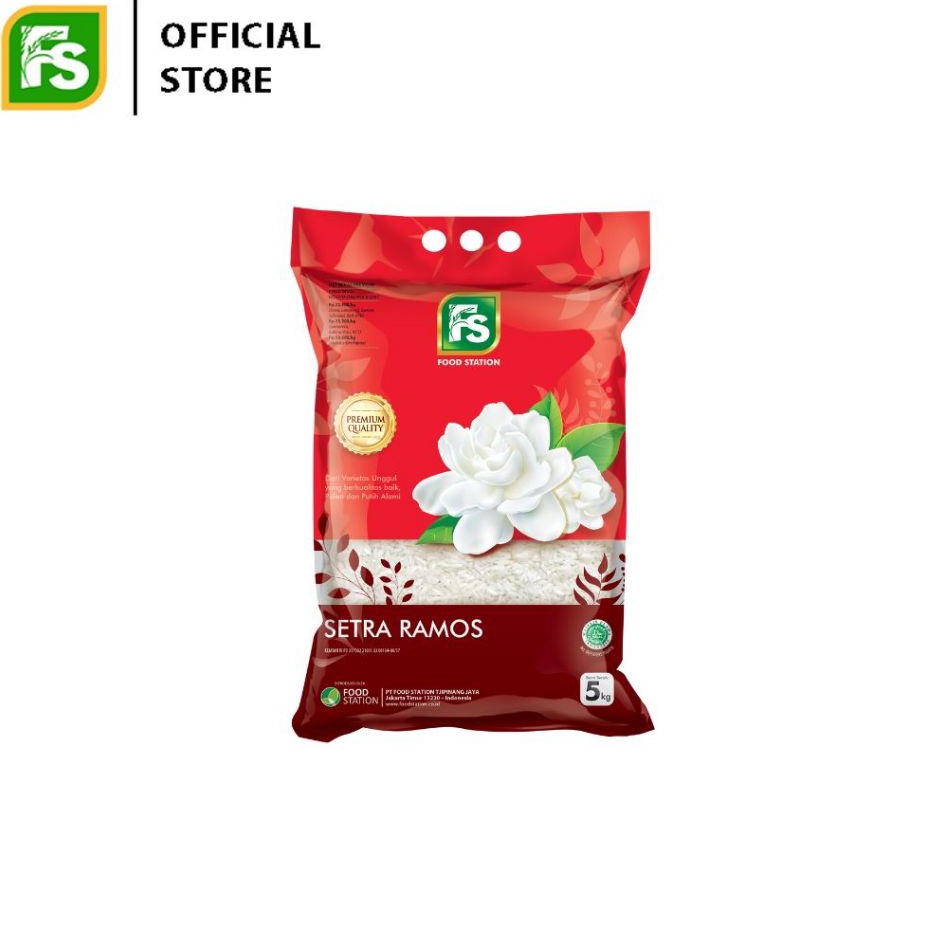 

QFYC5321 【FSASH SALE】 Food Station - Beras Melati Setra Ramos 5 Kg