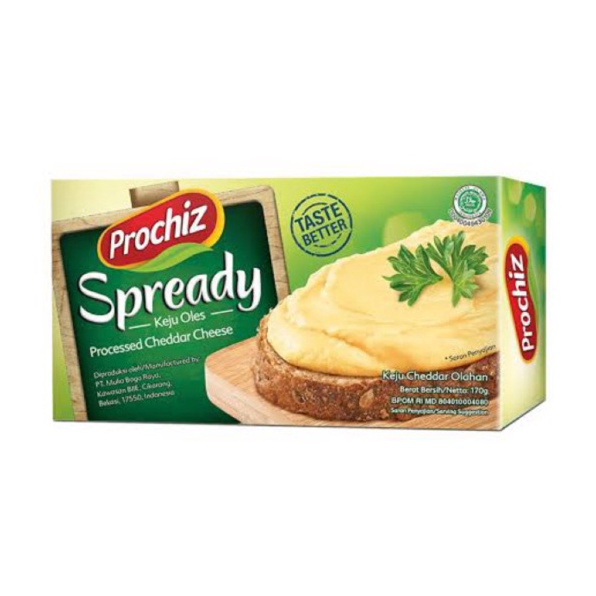 

CQFR1427 XC26619 Prochiz Spready Keju Oles 160gr