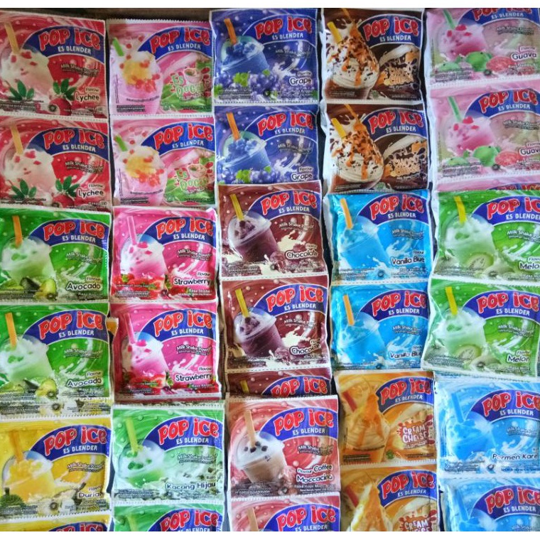 

M0del T3rkini POP ICE renceng Isi 10sachet [190]