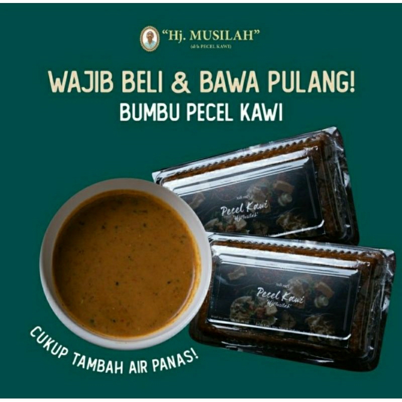 

Bumbu Pecel Kawi Malang Asli berat 475 gr