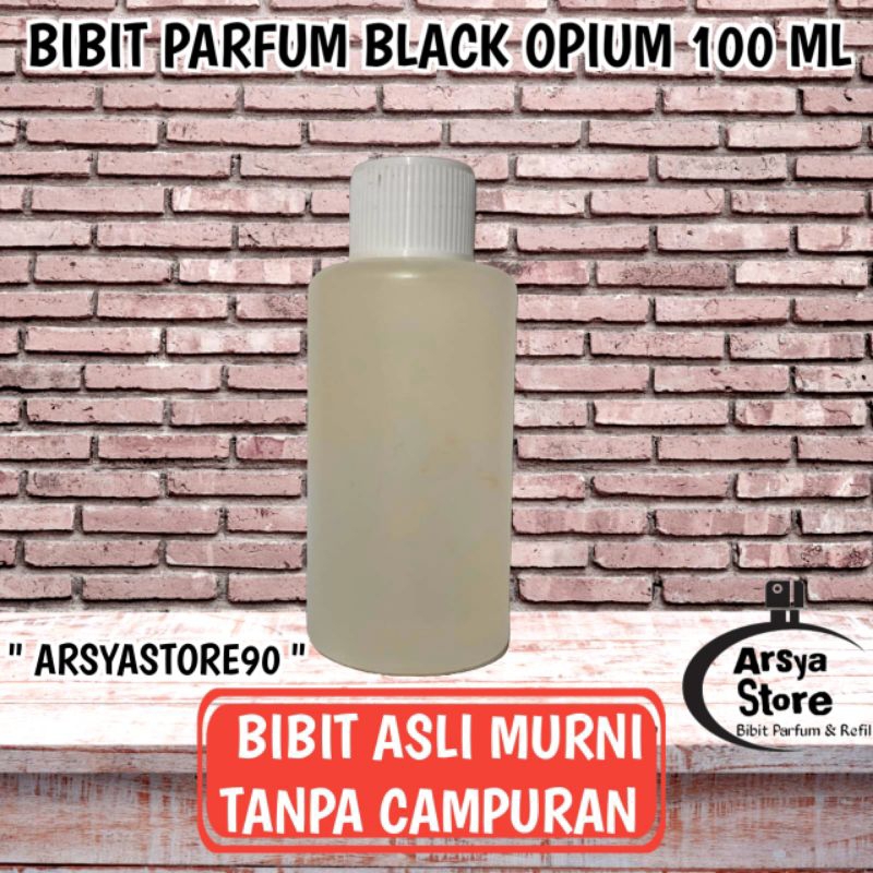 BIBIT PARFUM MURNI BLACK OPIUM 100 ML