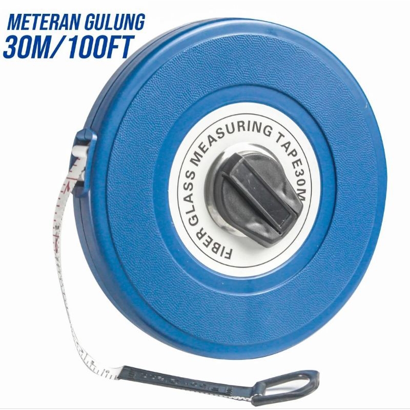Meteran Rol-Gulung 30 Meter