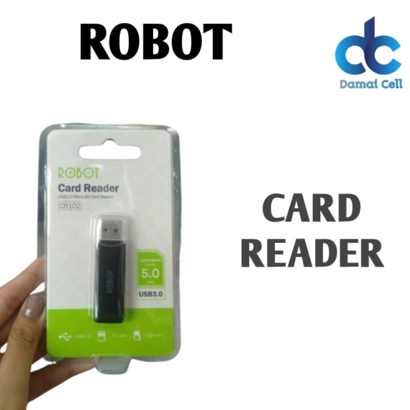 Card reader robot