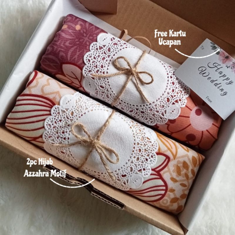

HAMPERS HIJAB MOTIF| HAMPERS HIJAB HADIAH ULANG TAHUN HAMPERS PERNIKAHAN GRADUATION HAMPERS EID MUBARAK DLL