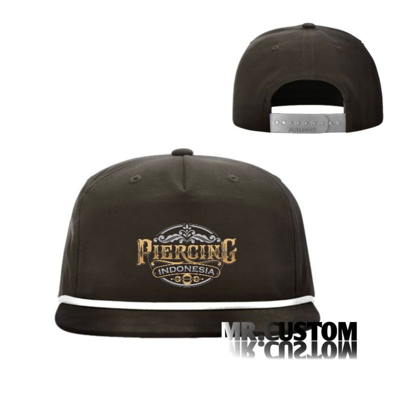 Snapback Klasik Piercing Indonesia - Snapback RopHat Vintage - Snapback Skena Premium Pria Wanita