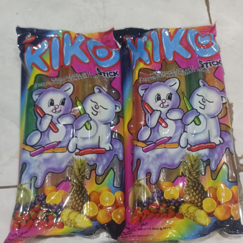 

kiko isi 10 stick minuman aneka rasa net vol 500 ml