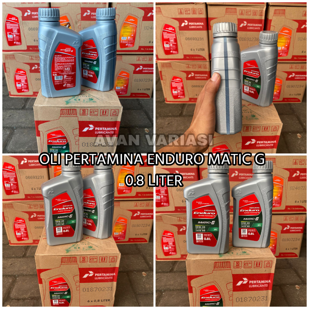 OLI PERTAMINA ENDURO MATIC G OLI VARIO, BEAT, MIO, SCOOPY, GENIO, MIO J, SPIN || OLI MATIC ENDURO MA