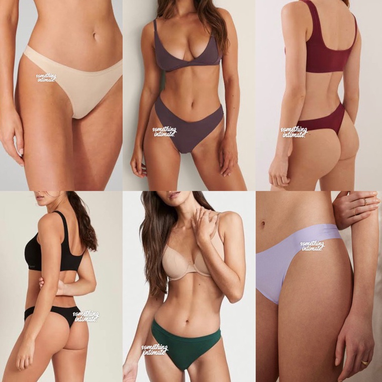 modelTipe DN940 [THONG] Hanes / Jolinesse / C&A Invisible Light Seamless Panty Celana Dalam Simless 