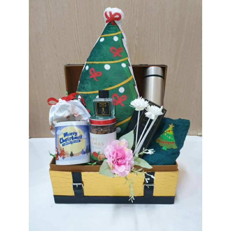 

Hampers natal premium ready stok/hadiah natal christmas 2023 premium ready stok