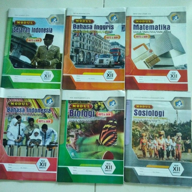 

Buku LKS Modul Lembar kerja siswa kelas 12