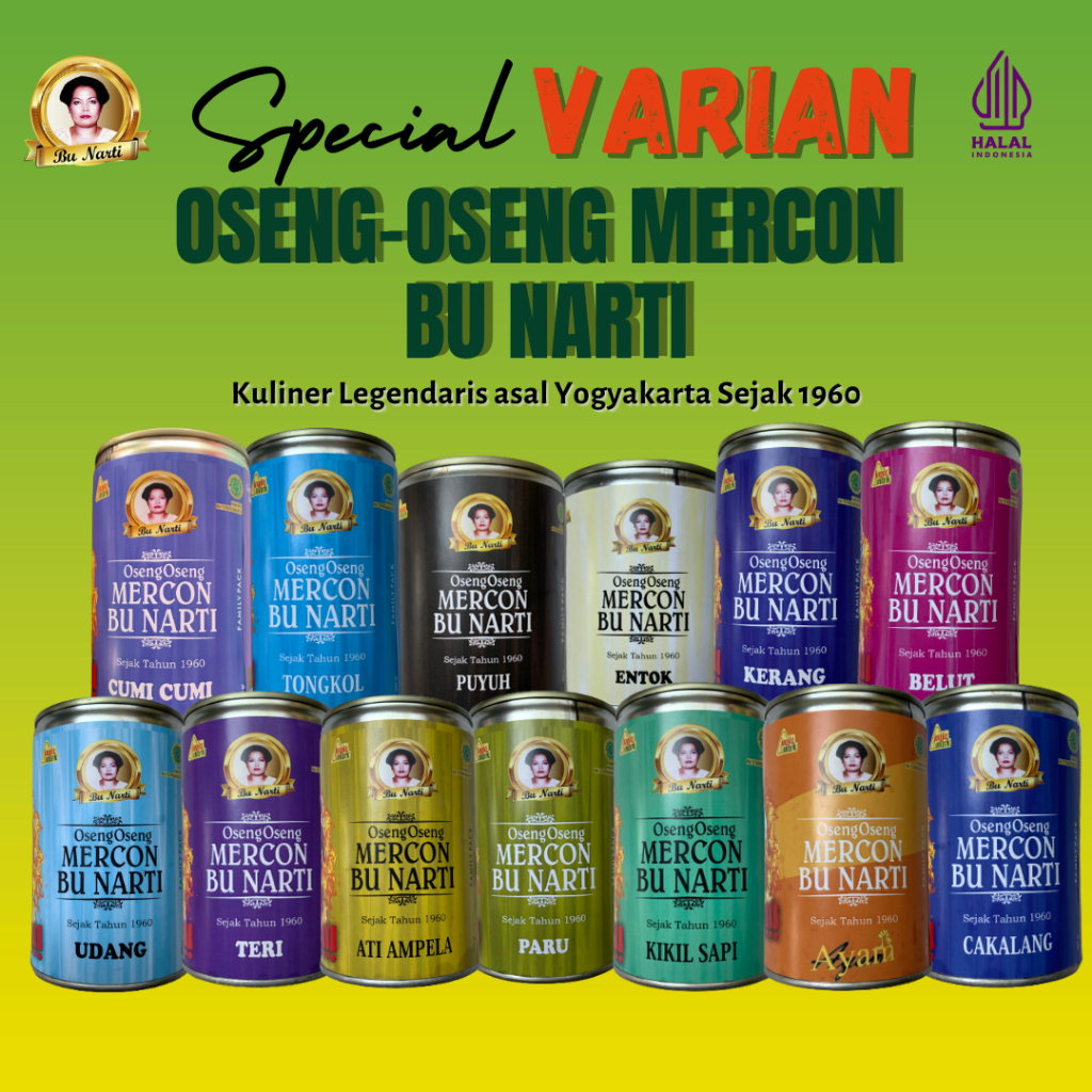 

Varian Oseng Mercon Bu Narti