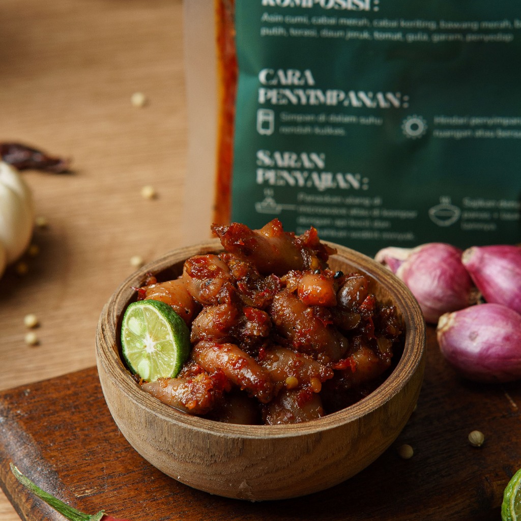 

Dapur Fentri Sambel Cumi Asin Siap Saji