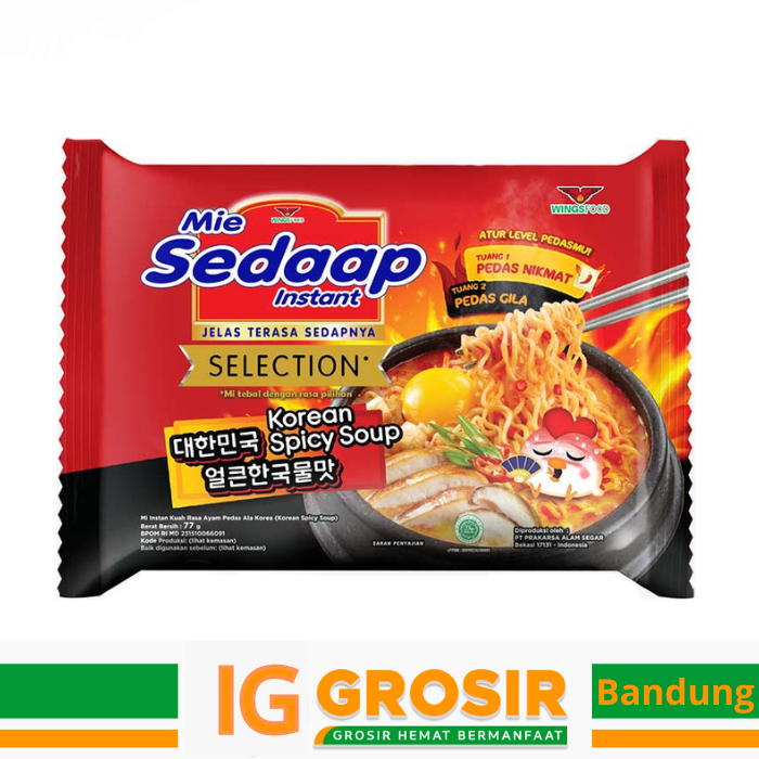 

Mie Sedaap Korean Spicy Soup Kuah