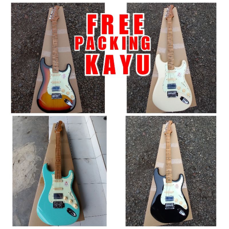 GITAR ELEKTRIK BACCHUS BST 2 RSM ROSTED MAPLE RSM/M