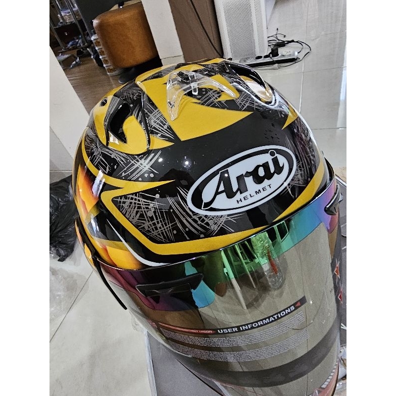 helm ahp copy arai samurai gold