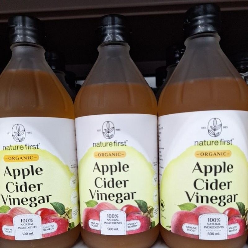 

APPLE CIDER VINEGAR ( NATURAL FIRST ) ORGANIC 500ML