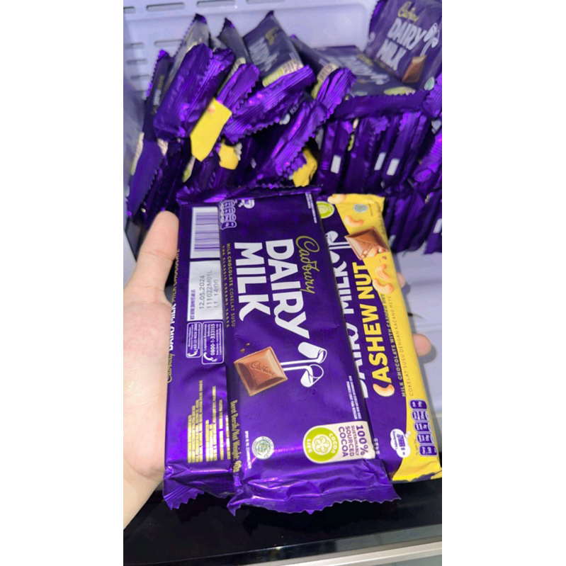 

CADBURY DAIRYMILK 90GR&62GR COKLAT expied OKT 2025