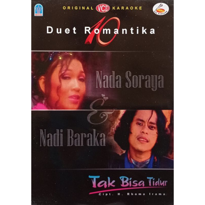VCD ORIGINAL DUET ROMANTIK NADA SORAYA & NADI BARAKA PRODUKSI MAHKOTA RECORDS